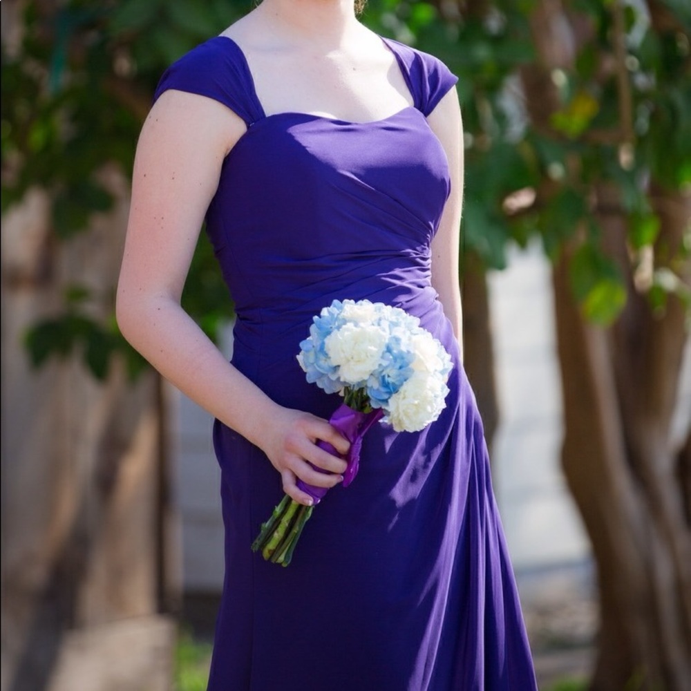 Bridesmaid Dress royal purple
